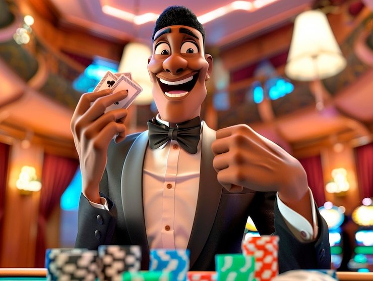 Live baccarat gameplay interface on oppa slot